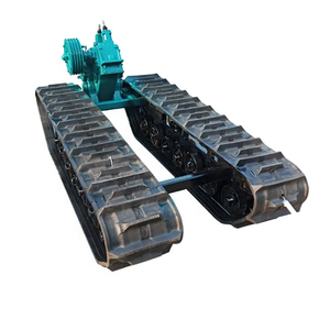 Pièces de rechange de train de roulement à chenilles de télé<span class=keywords><strong>commande</strong></span> électrique Rc, Mini piste en caoutchouc légère - Product Image 3