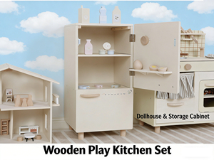 Ensemble <span class=keywords><strong>de</strong></span> <span class=keywords><strong>cuisine</strong></span> éducatif <span class=keywords><strong>de</strong></span> haute qualité, machine à laver, réfrigérateur, jouets en bois pour simulation <span class=keywords><strong>de</strong></span> lavage et <span class=keywords><strong>de</strong></span> cuisson - Product Image 3