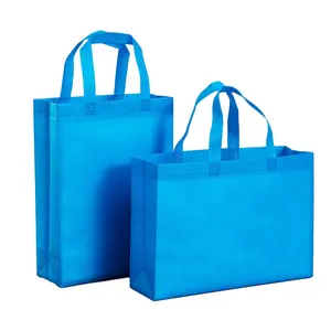 High Quality Custom Color Eco Friendly Fashion Fabric Carry Recycle Promotional Non-Woven Shopping Handle Bag
