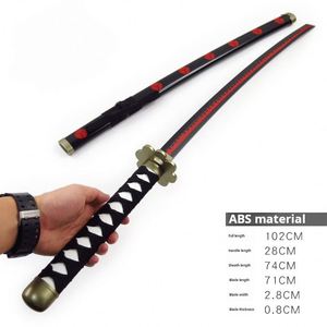 El más nuevo <span class=keywords><strong>Cosplay</strong></span> Roronoa <span class=keywords><strong>Zoro</strong></span> espadas fábrica al por mayor productos de seguridad Anime Katana juguetes espadas para niños jugando <span class=keywords><strong>Cosplay</strong></span> - Product Image 3