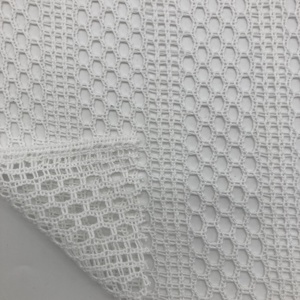 Oem thiết kế mới bán buôn giá rẻ giá 100% polyester trắng ren dệt kim lưới rô Jacquard Áo sơ mi vải cho nam giới quần áo - Product Image 4