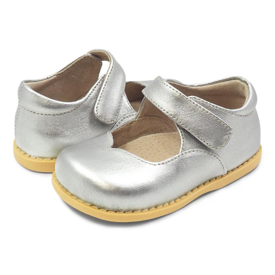 Сандалии Livie и Luca для принцесс, кожаные босоножки на плоской подошве, повседневные туфли с милым принтом, для малышей, y-образные