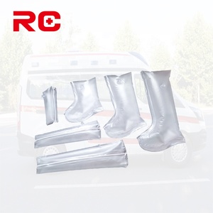 Fabricants de gros Fracture en six pièces Source d'alimentation manuelle d'urgence Attelle gonflable fixe pour articulation blessée Attelle à air - Product Image 1