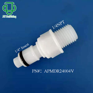 Conector Rápido de Paso Recto de Plástico POM Macho Roscado Serie AP con Arandela de Retención de Válvula, 12.7mm, 5 Bar, para Uso Médico, Alimentario e Industrial - Product Image 2