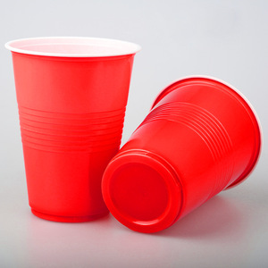 Taza de plástico desechable transparente de 16oz y 32oz, vaso de plástico con tapa - Product Image 4