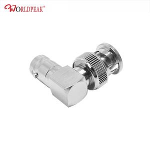 90 grados BNC ángulo recto macho <span class=keywords><strong>a</strong></span> BNC hembra adaptador de vídeo en forma de L <span class=keywords><strong>enchufe</strong></span> <span class=keywords><strong>a</strong></span> Jack divisor CCTV SDI RF conector adaptador coaxial - Product Image 4