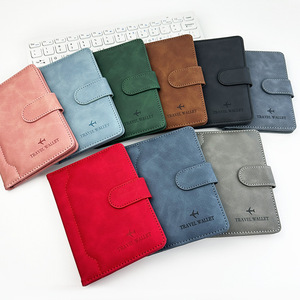 Dompet Pemegang Paspor untuk Pria, Dompet Kulit Tipis untuk Paspor, Cocok untuk Perjalanan Keluarga - Product Image 2