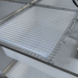 Luxe 304 acier inoxydable maille métallique Double face Cages d'élevage modernes Simple classique robuste point plastique souris Rat souris - Product Image 4