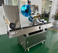 Machine d'étiquetage horizontale entièrement automatique pour les petits flacons, les ampoules, les tubes à essai et les bouteilles rondes