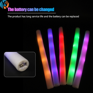 Promosi Kustom Menyala Busa Berwarna Awet Led Cahaya Tongkat Busa untuk Konser Pesta - Product Image 5