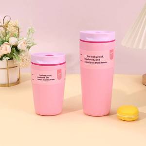 Набор герметичных термоизолированных розовых бутылок для воды — вакуумные термокружки для повседневного использования/офиса - Product Image 4