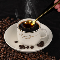Mélange Premium Arabica Robusta Torréfié à l'Italienne pour Expresso, Grains de Café Entiers pour Salons de Thé, Cafés, Lattes et Boissons Américaines