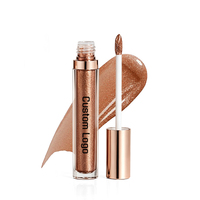 Fard à paupières liquide en gros Lidschatten, waterproof, longue tenue, haute brillance, rose gold, champagne, cuivre, bronze