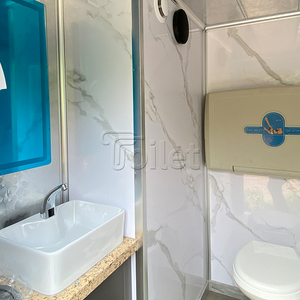 Luxury Portable Toilet <strong>Camping</strong> Restrooms Shower <strong>Unit</strong> 280X210X210Cm Waterproof Durable Design Mobile Shower Bathroom Trailer - Product Image 6
