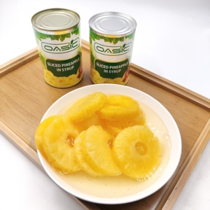 Ananas frais en conserve au meilleur goût, en tranches, en morceaux, en segments, en sirop léger - Product Image 1
