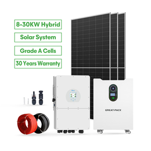 उच्च दक्षता वाली तीन चरण 50/60hz 10kw 20kw 30kw हाइब्रिड सौर प्रणाली आवासीय के लिए - Product Image 2