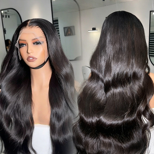 Wholesale 300% Density 30 40 Inch Body Wave HD Lace Frontal <strong>Wig</strong> Raw Virgin <strong>Human</strong> <strong>Hair</strong> <strong>Wigs</strong> Glueless Wear and Go Fullness Long - Product Image 3