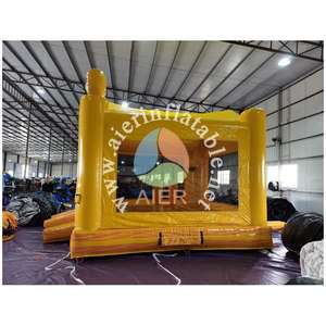 Château gonflable à thème de 15 pieds avec impression de personnages pour les enfants, idéal pour les fêtes en intérieur, les événements de jeux, la location commerciale et les équipements de jeu. - Product Image 5