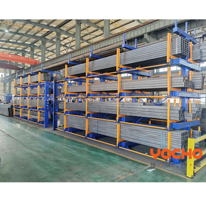 מדפים המנוף טלסקופי יצרן צינור חובה כבד אחסון מתלה טלסקופי מתכת צינור אלומיניום - Product Image 6