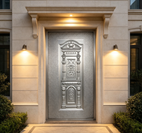 Panneau de porte texturé et gaufré, fourniture directe d'usine, vente en gros pour projets, plaque de porte décorative