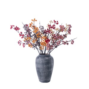 กิ่งผลไม้ประดิษฐ์ CallaFloral สำหรับตกแต่งภายในบ้าน สีแดง ส้ม ชมพู ขาวนวล กาแฟ รุ่น MW25302 - Product Image 5