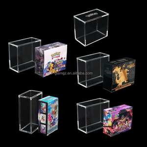 Boîte de protection transparente en acrylique magnétique résistante aux UV pour collection Pokémon Ultra Premium, boîte de booster, boîte de protection pour collection - Product Image 2