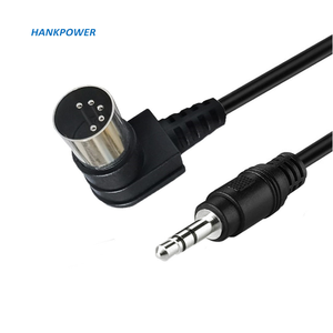 OEM-<span class=keywords><strong>Convertidor</strong></span> <span class=keywords><strong>de</strong></span> Cable macho <span class=keywords><strong>a</strong></span> macho, conector macho, 5 pines, <span class=keywords><strong>MIDI</strong></span>, ángulo recto, 3,5mm, TRS, estéreo, fábrica - Product Image 6