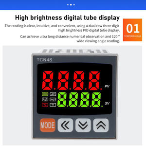 TCN4S pengukur suhu <span class=keywords><strong>oven</strong></span>, termostat cerdas tampilan digital presisi tinggi - Product Image 4