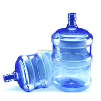 Machine de soufflage semi-automatique pour bouteilles PET de 5 gallons (20 L) avec commande PLC et moteur Mitsubishi