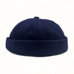 Wholesale Factory Custom <b>Brimless</b> Baseball <b>Cap</b> Unisex Sporty Formal Puff Printing Common Fabric - Product Image 6