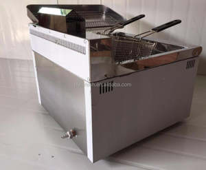 <span class=keywords><strong>Friteuse</strong></span> à gaz commerciale haute performance 20L, <span class=keywords><strong>cuve</strong></span> pour poulet frit croustillant, frites, snacks, aliments pour les restaurants de restauration rapide et la vente ambulante - Product Image 5