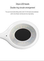 Lampe de bureau intelligente, veilleuse à commande vocale, éclairage à gradation LED, environnement, lampe de chevet, lampe de bureau intelligente