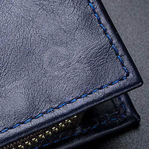 Cartera de cuero hecha a mano completamente personalizada Suministro directo de fábrica Venta caliente Carteras de cuero para hombres - Product Image 4