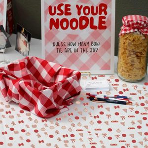 Confeti That's Amore - Confeti de Cristal para Vino con Forma de <span class=keywords><strong>Pizza</strong></span> y Lazo Dulce para Despedida de Soltera, Compromiso, Boda, Aniversario, Cena, Accesorios para Fotos - Product Image 3