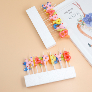 Candele all'Ingrosso per Compleanno con Forme Colorate a Pois, Candele per Torte di Compleanno - Product Image 4