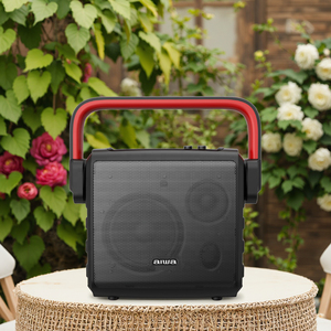 Aiwa VA-X50V TWS 5.25-Inch Di Động Ngoài Trời Loa Không Dây RGB LED Chiếu Sáng Không Dây Microphone Điện Thoại Di Động Sử Dụng Cho 5.0 - Product Image 6