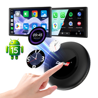 Adaptateur TV sans fil Android 15 pour voiture, avec applications massives, Carlinkit SM6350, 128 Go/512 Go, double GPS, Tbox Ultra3 pour BMW AI Box
