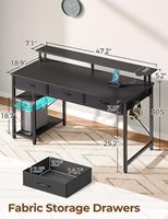Personnaliser ensemble de meubles de bureau PDG bureau avant bureau ordinateur bureau jeux