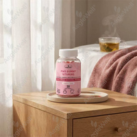 Aeglewell OEM Gummies végétaliennes saveur fraise pour le SPM, complexe de chèsteberry à base de plantes pour soulager l'irritabilité