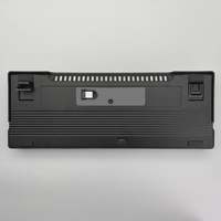 YH8704 clavier de jeu anglais rétro-éclairé sans fil USB 87 touches de contrôle du volume mécanique LED pour ordinateur portable et ordinateur
