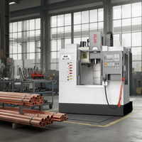 Mini-fraiseuse CNC automatique VMC 16T BT40 à broche unique, guidage linéaire 3 axes