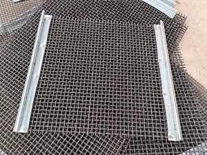 Bán buôn cao mangan khai thác màn hình khóa uốn dây lưới rung màn hình lưới cho máy nghiền đá - Product Image 4