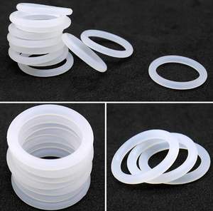 حلقات سيليكون شفافة <span class=keywords><strong>O-ring</strong></span> تصنيع حلقات سيليكون من الدرجة الغذائية O-Rings 2 سميكة مخصصة - Product Image 2