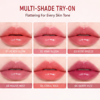 Gloss à lèvres Nude Mist, taille standard, flacon rose, hydratant, fini mat velours, gloss à lèvres Maillard qui illumine le teint