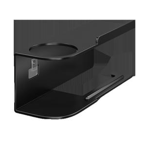 Porte-papier toilette mural minimaliste, auto-adhésif, en plastique, rectangulaire, avec rangement pour téléphone, sans perçage - Product Image 2