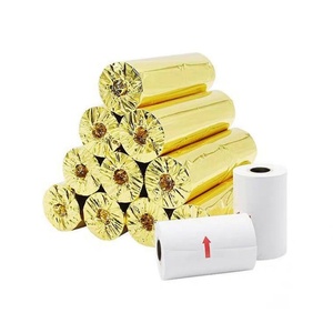 Suministro Directo de Fábrica, Rollos de Papel Térmico UNIFON de 80x80mm y 57x40mm, Papel para Cajas Registradoras POS, 48-80gsm, Vida Útil de la Imagen de hasta 5 Años - Product Image 1