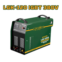 Découpeur plasma portable 380V LGK-120 IGBT à onduleur triphasé à commande manuelle 120A pour découpe à l'air, précision 0,1 mm, acier doux