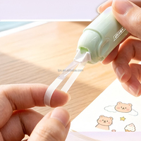 Ruban correcteur compact et mignon Macaron avec film assorti pour étudiants : la solution idéale pour corriger les erreurs