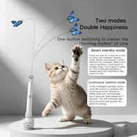 Fournisseur en gros de jouets pour chats : Jouet interactif pour chat, Jouet automatique pour chat, Jouet électronique papillon oscillant pour l'exercice du chat