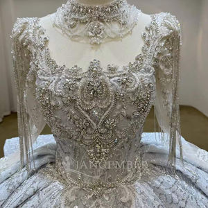 <span class=keywords><strong>Robe</strong></span> De <span class=keywords><strong>Marie</strong></span> Gland Chérie Perles Cristal <span class=keywords><strong>Robe</strong></span> De Bal Dentelle Élégante <span class=keywords><strong>Robe</strong></span> De Mariée Lsjj88 - Product Image 3